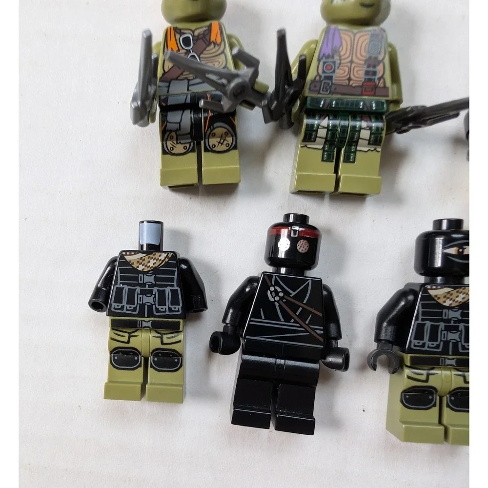 Lego 79117 TMNT Minifigure lot Splinter Shredder Turtles Foot Soldiers